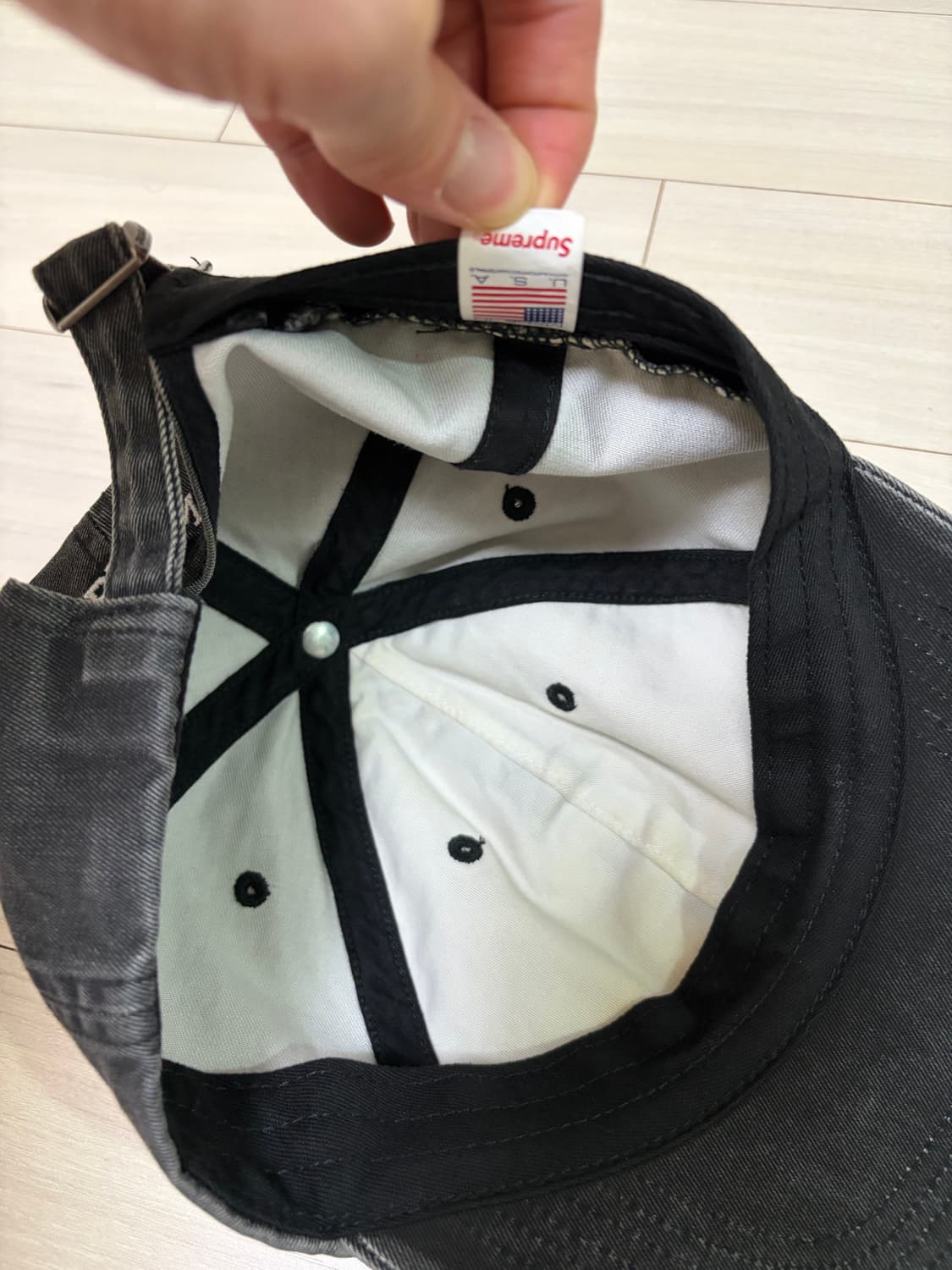 슈프림 피그먼트 6-패널캡 상품이미지3