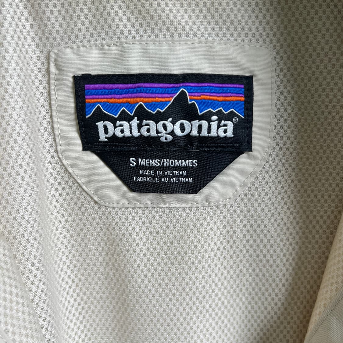 파타고니아 베이지 배기스 자켓 S 상품이미지3