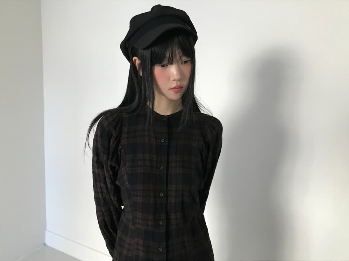 Check shirts dress 상품이미지6