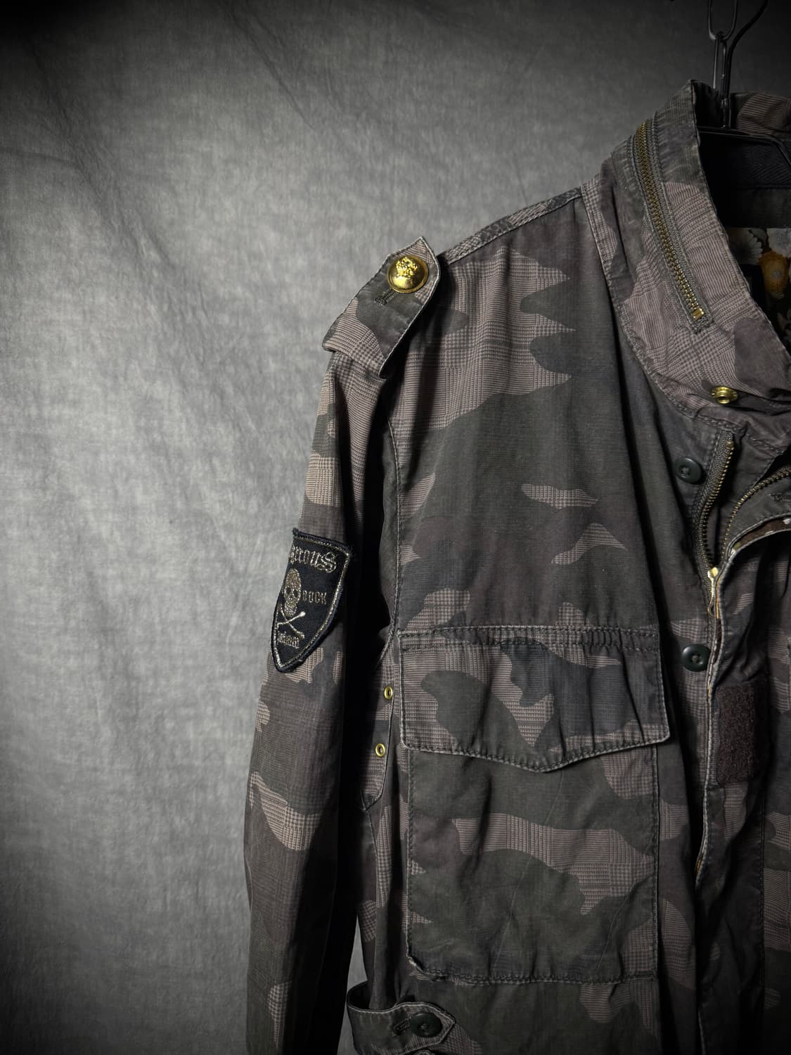 PPFM Military Patch Camo Field Jacket 상품이미지3