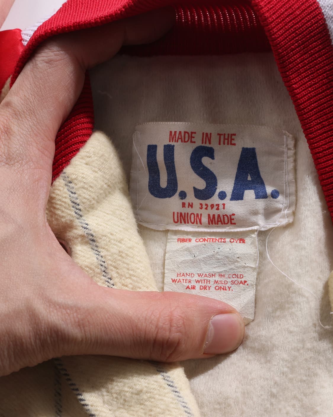 T-1982 Cininnati reds baseball jacket  상품이미지4