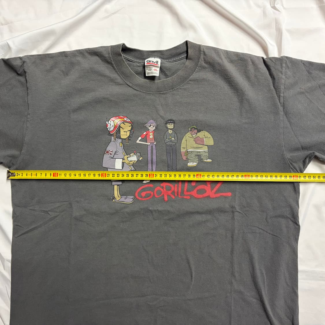 [XL] 90s usa 고릴라즈 빈티지 밴드 티셔츠 상품이미지6