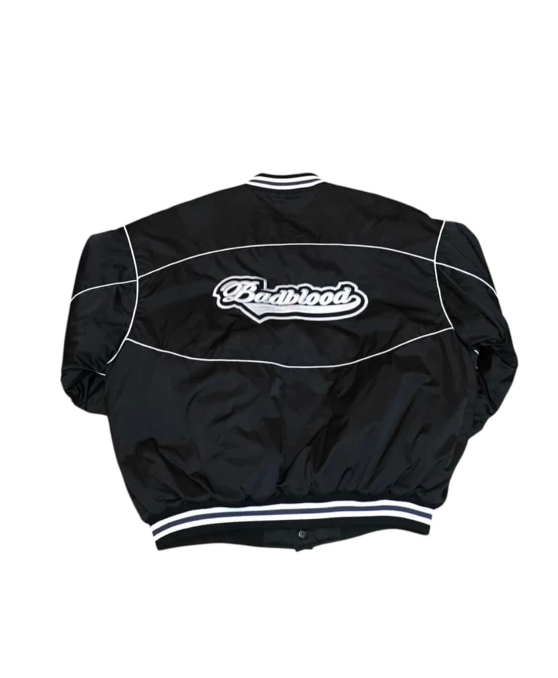 배드블러드 플래그 로고 바시티 자켓(라지사이즈) 상품이미지2