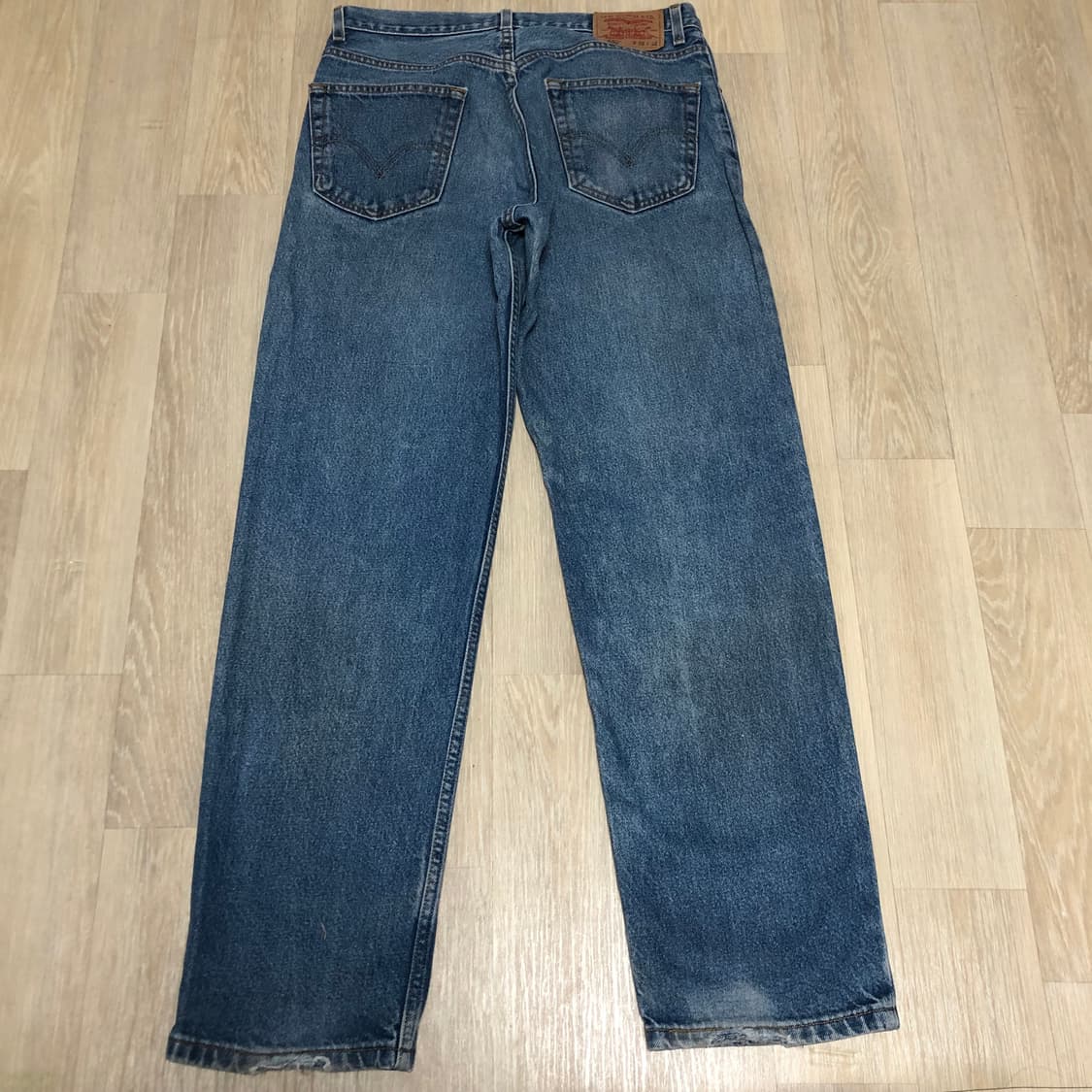(32) 00's 리바이스 Levi's 550 릴렉스드핏 연청 데님 상품이미지10