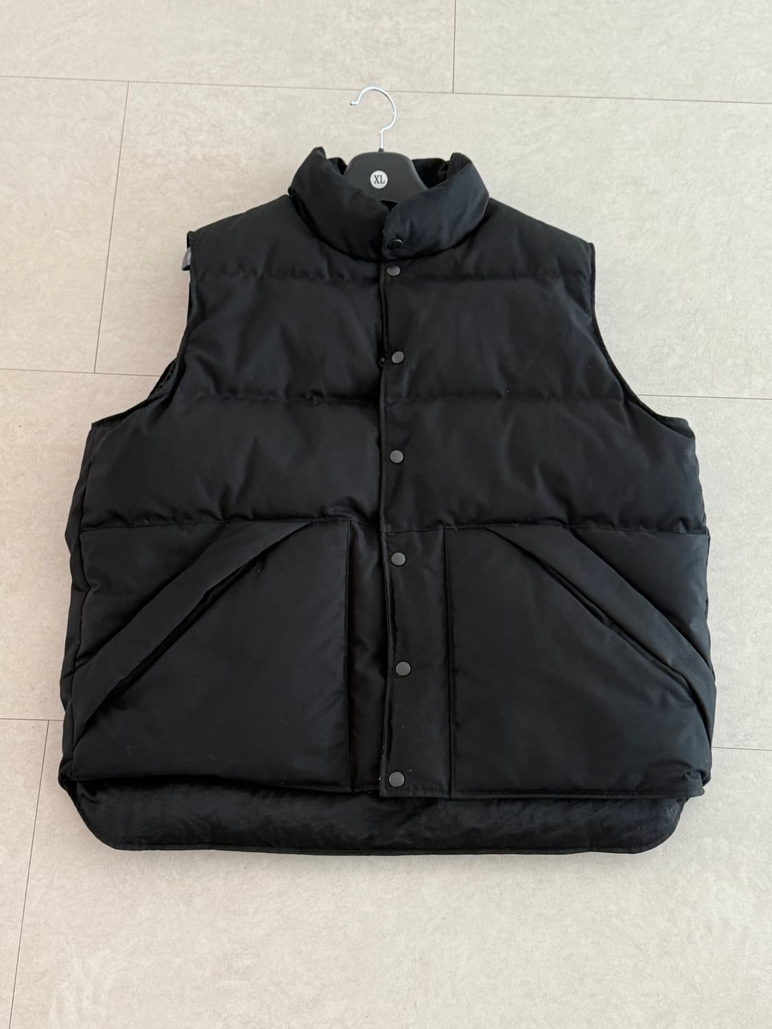 블랙아웃 벤타일 구스다운 베스트 패딩조끼 XL 상품이미지1