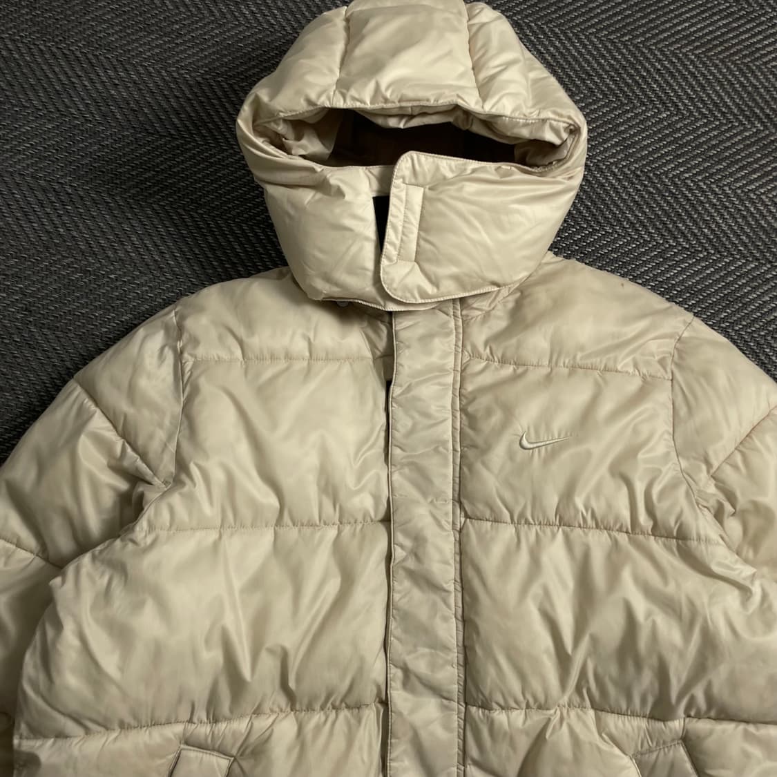 나이키 신형 크림 써마핏 다운 푸퍼 패딩 자켓y 4125 상품이미지5