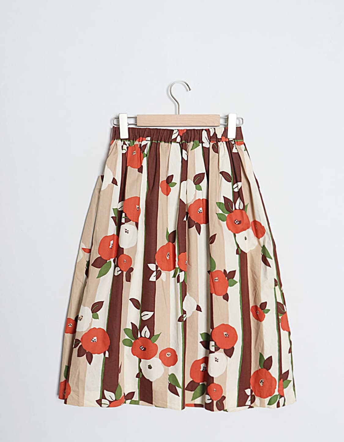 KURA SHIKI Floral Gather Skirt (25~26) 상품이미지6