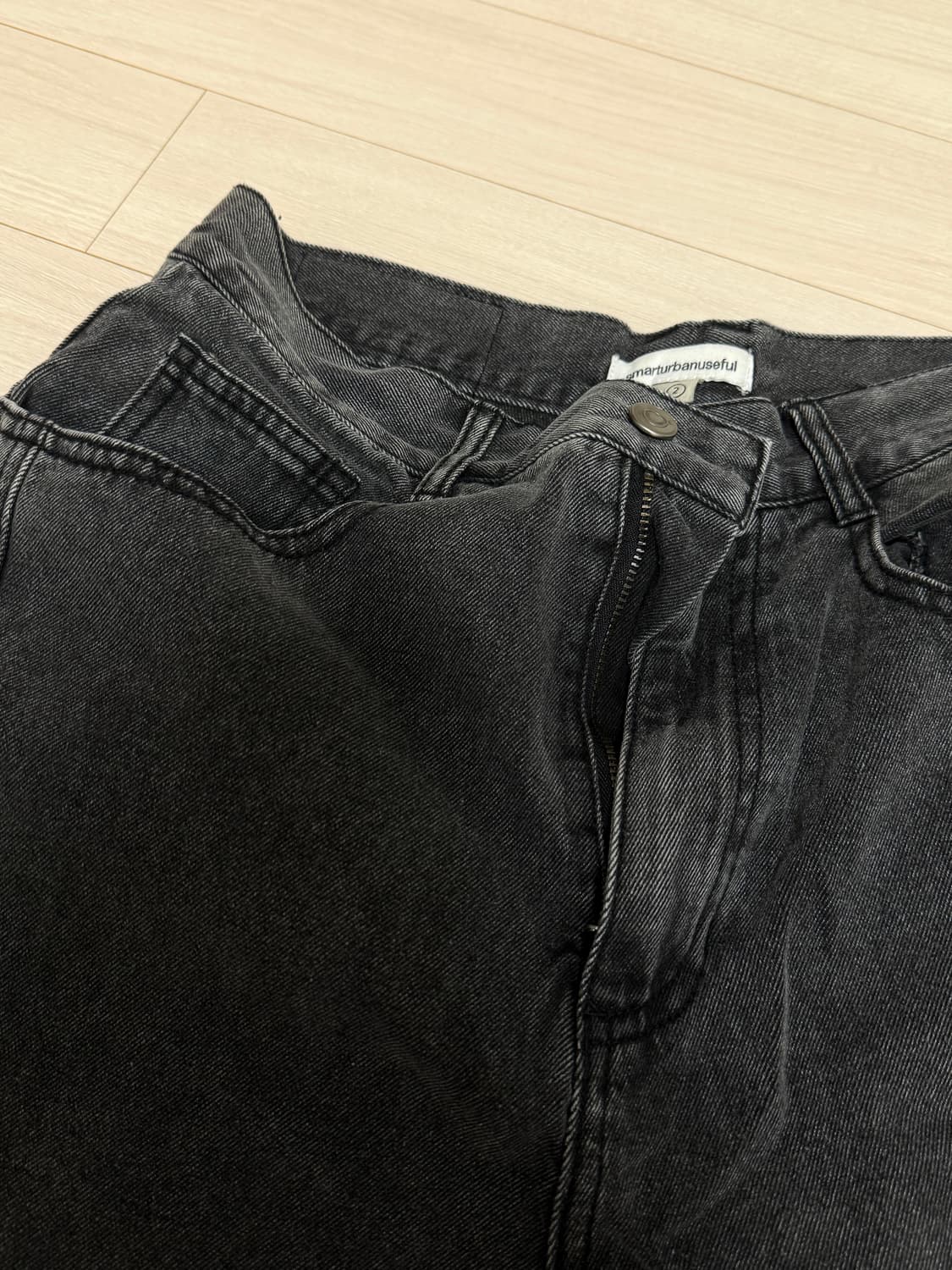 스마트어반유즈풀 코이세이오 흑청 팬츠 상품이미지1