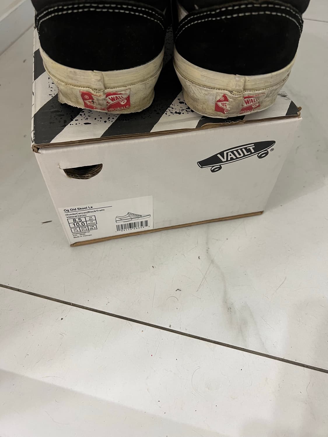 Vans Vault OG Old Skool LX Black 상품이미지8