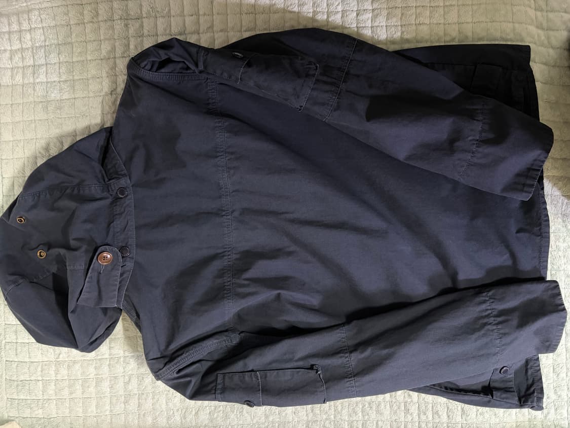 엔지니어드 가먼츠 바버 코웬 네이비 상품이미지9