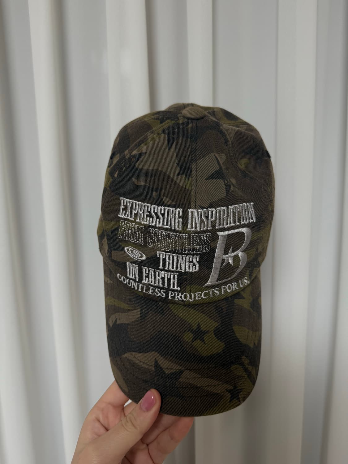 바우프 카모 볼캡 상품이미지1