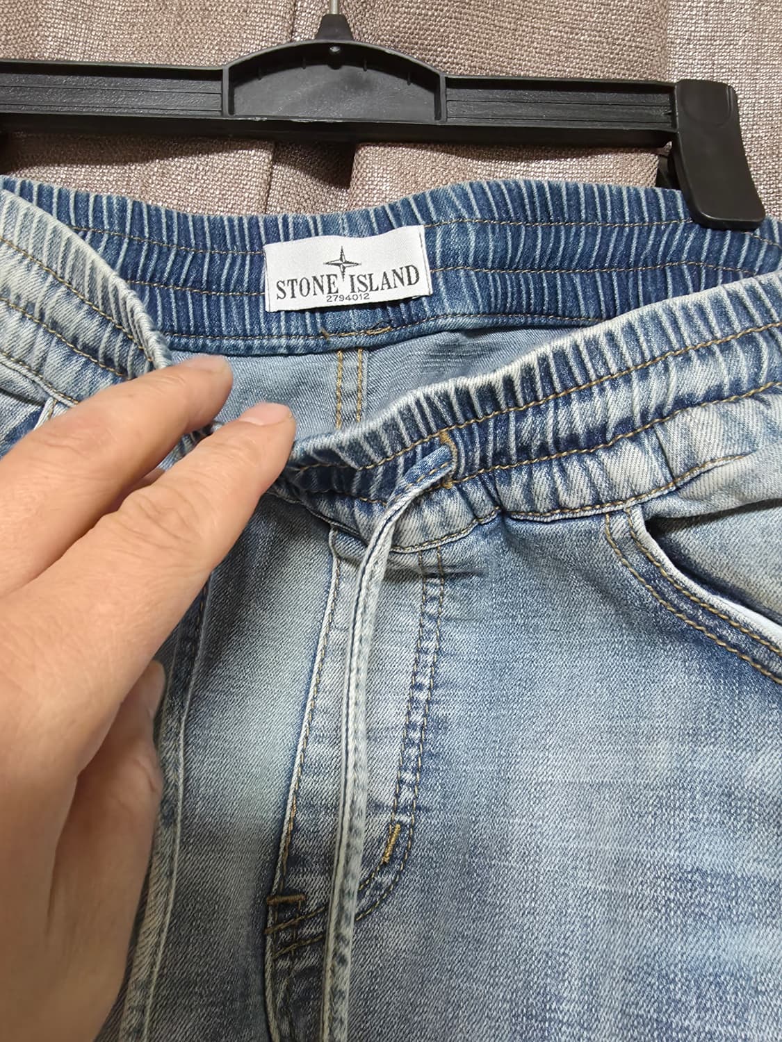 스톤아일랜드로고청바지 30~34 상품이미지3