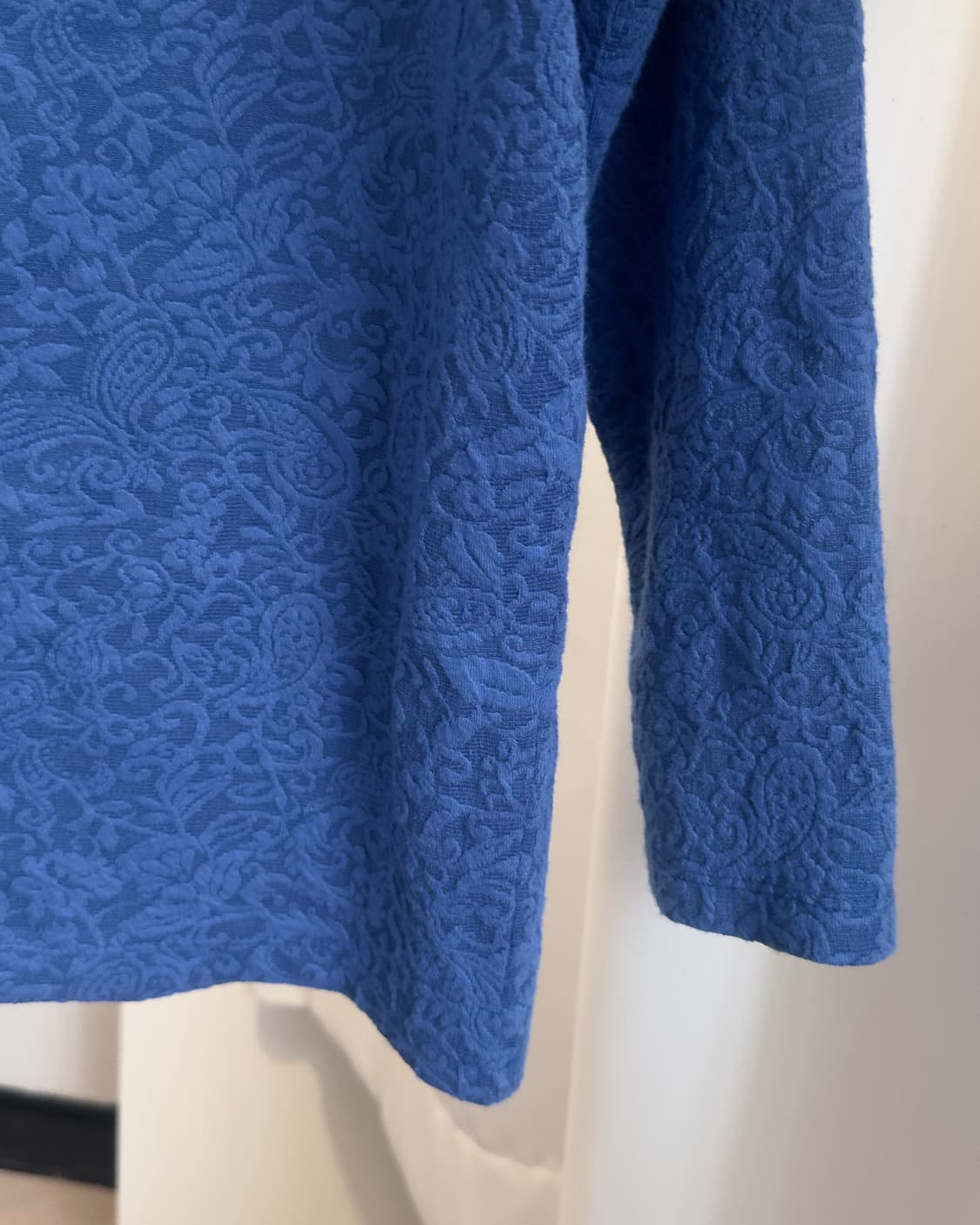 [HONEYSUCKLE ROSE] paisley jacquard top 상품이미지4