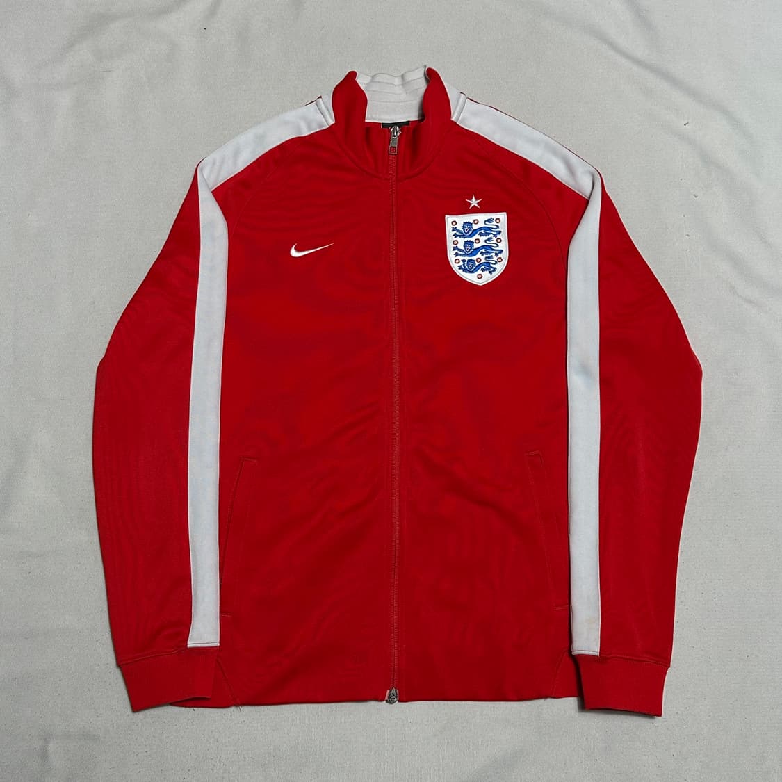 XL 나이키 잉글랜드 화이트 레드 라인 져지  상품이미지2