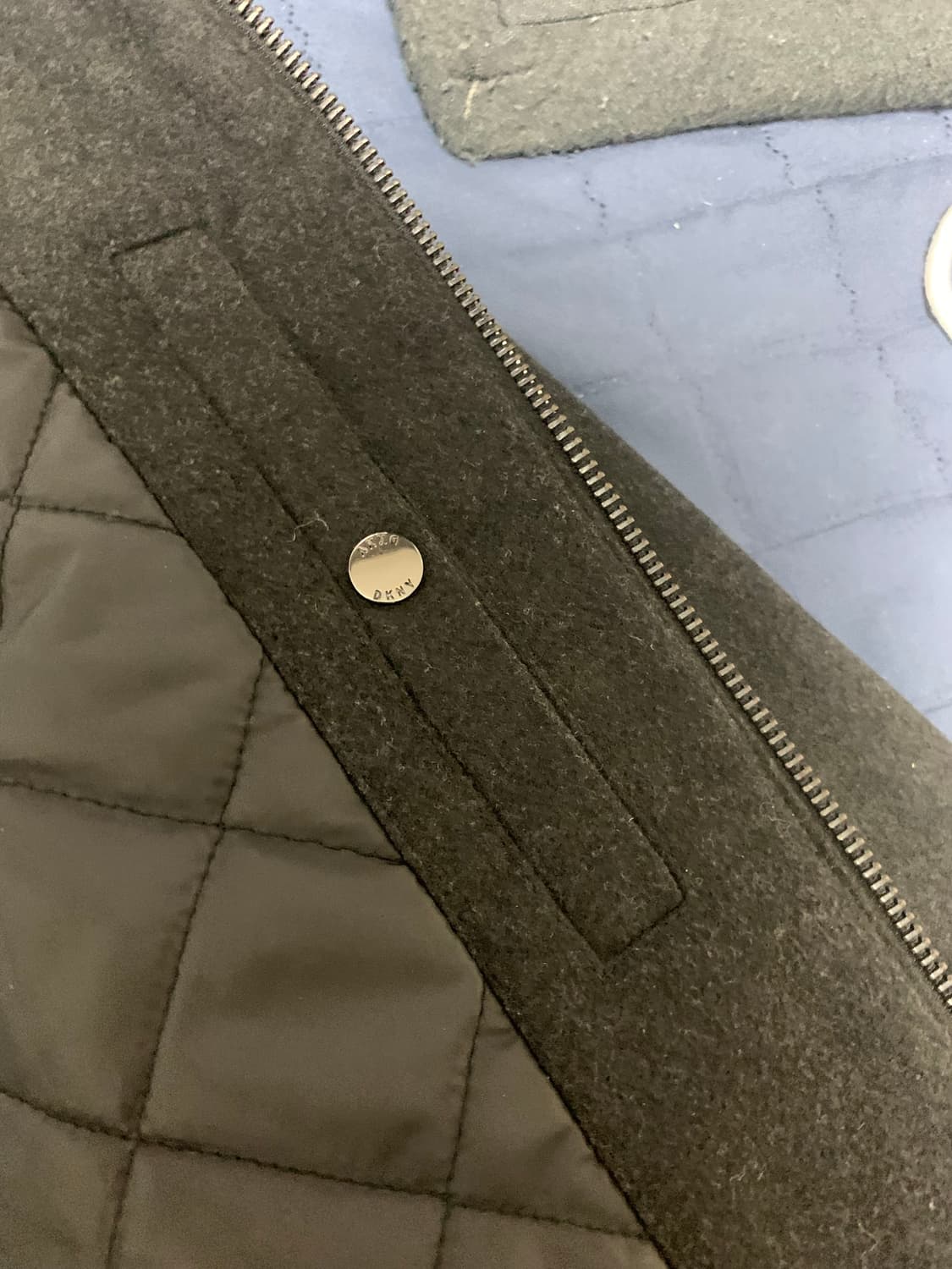DKNY 쉐르파 카라 율 재킷 XL 상품이미지5