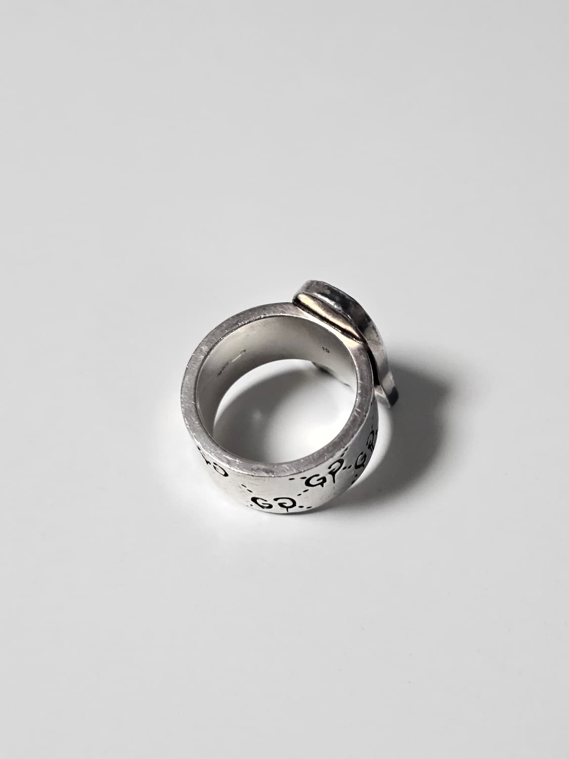 구찌 고스트링 실버 반지 19호 상품이미지6