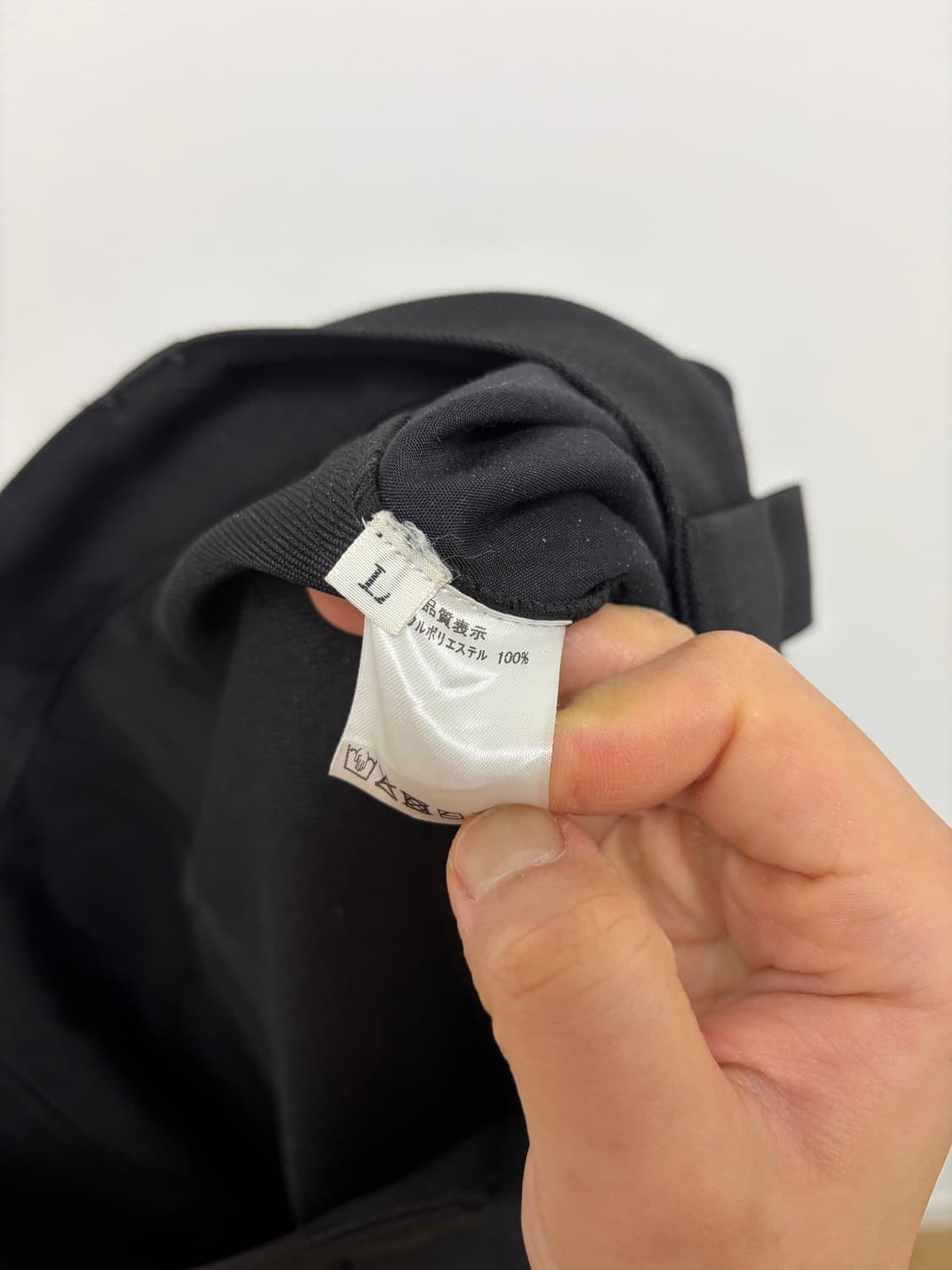 윌리차바리아 블랙 워크 팬츠 상품이미지6