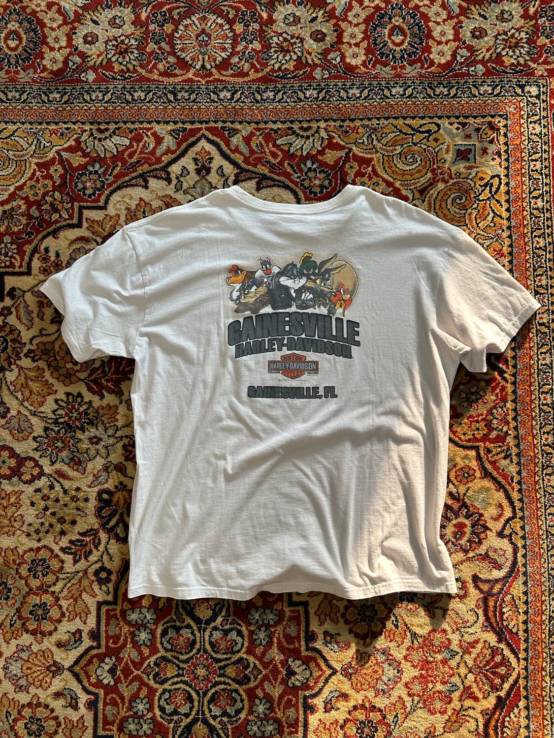 할리데이비슨 x 루니툰 '대피 덕 & 갱' 티셔츠 - 2XL 상품이미지5