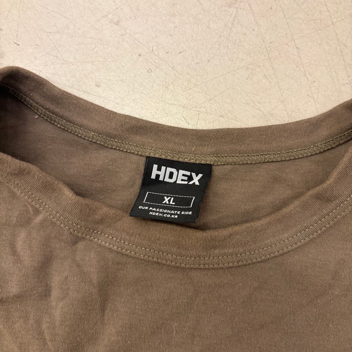 Hdex 센터로고 반팔티 상품이미지3