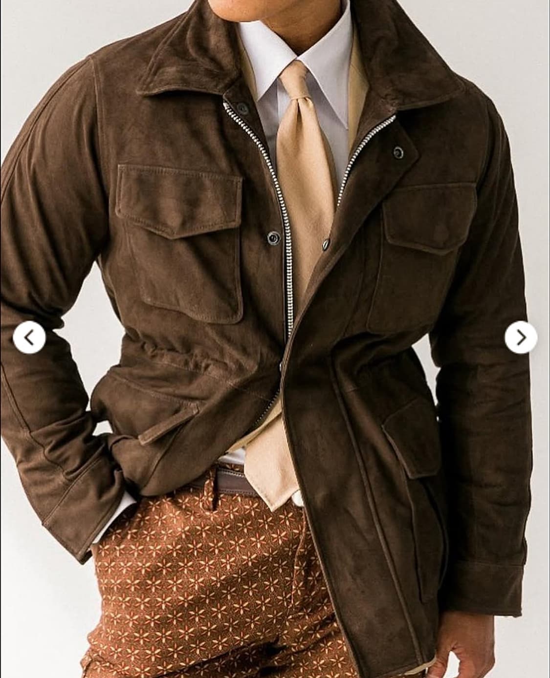 105) 마벨로 스웨이드 필드자켓  상품이미지9