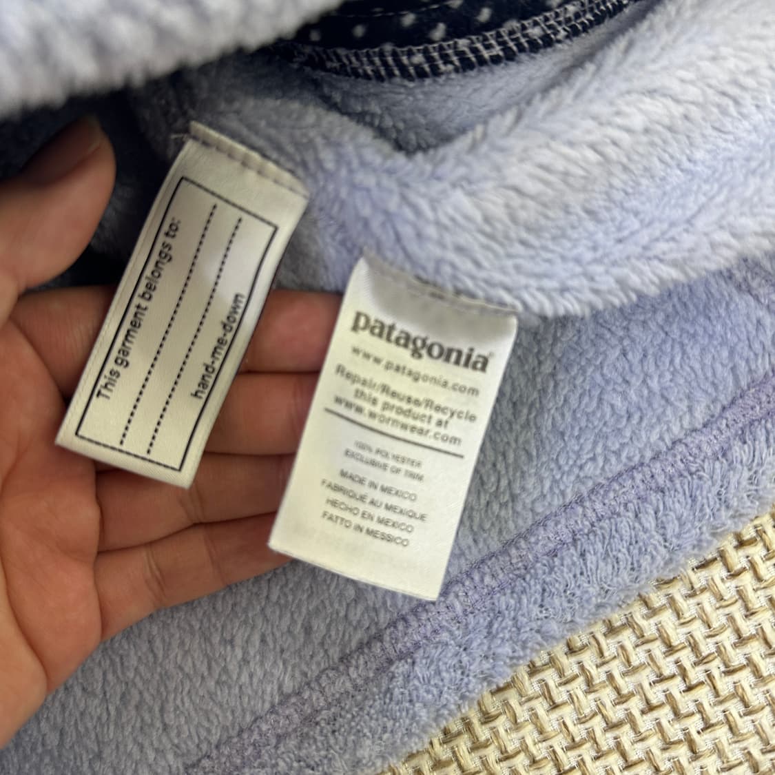 S 파타고니아 키즈 후리스 풀오버 0331D 상품이미지2