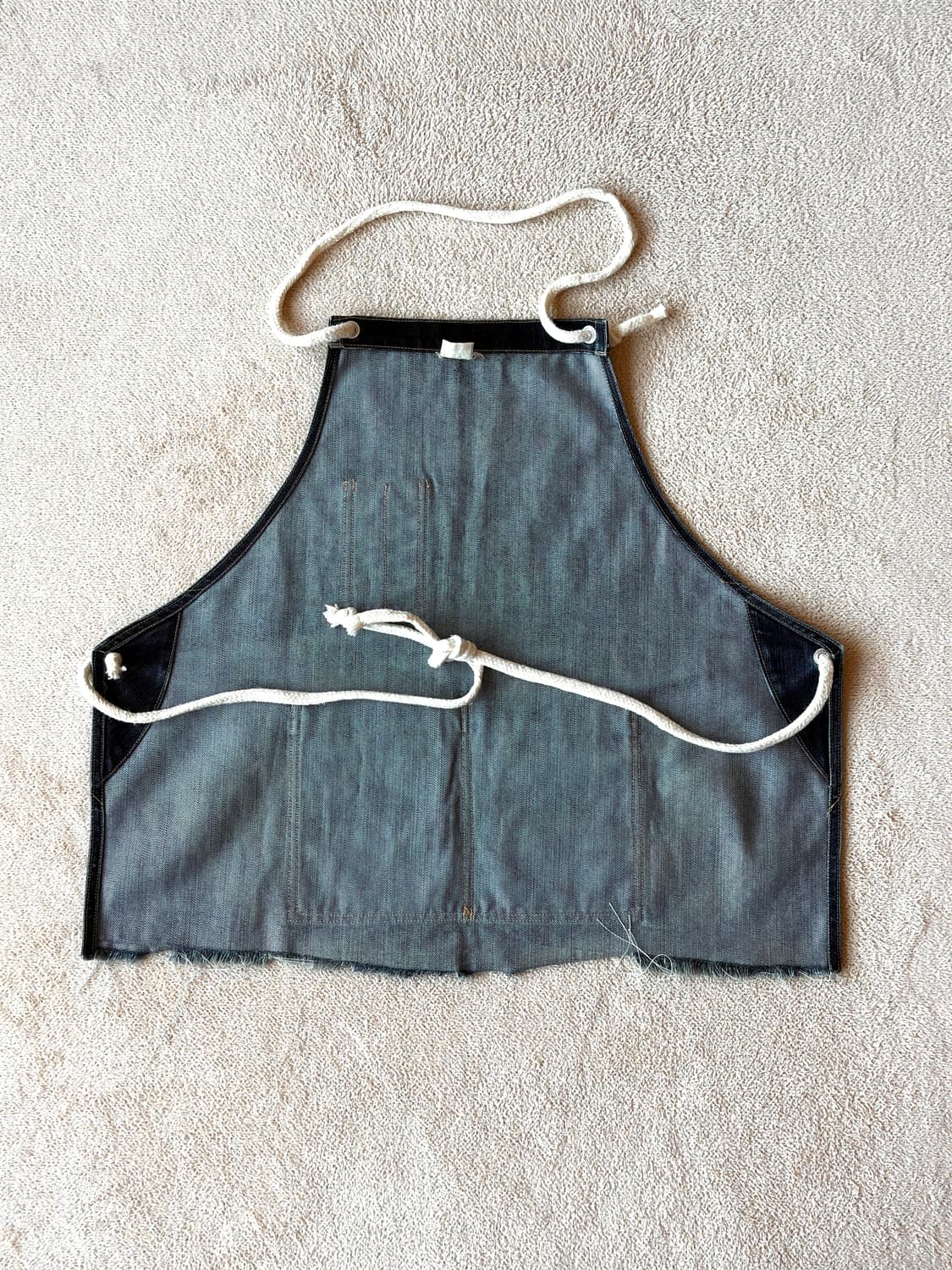 Washed Denim Apron 상품이미지5