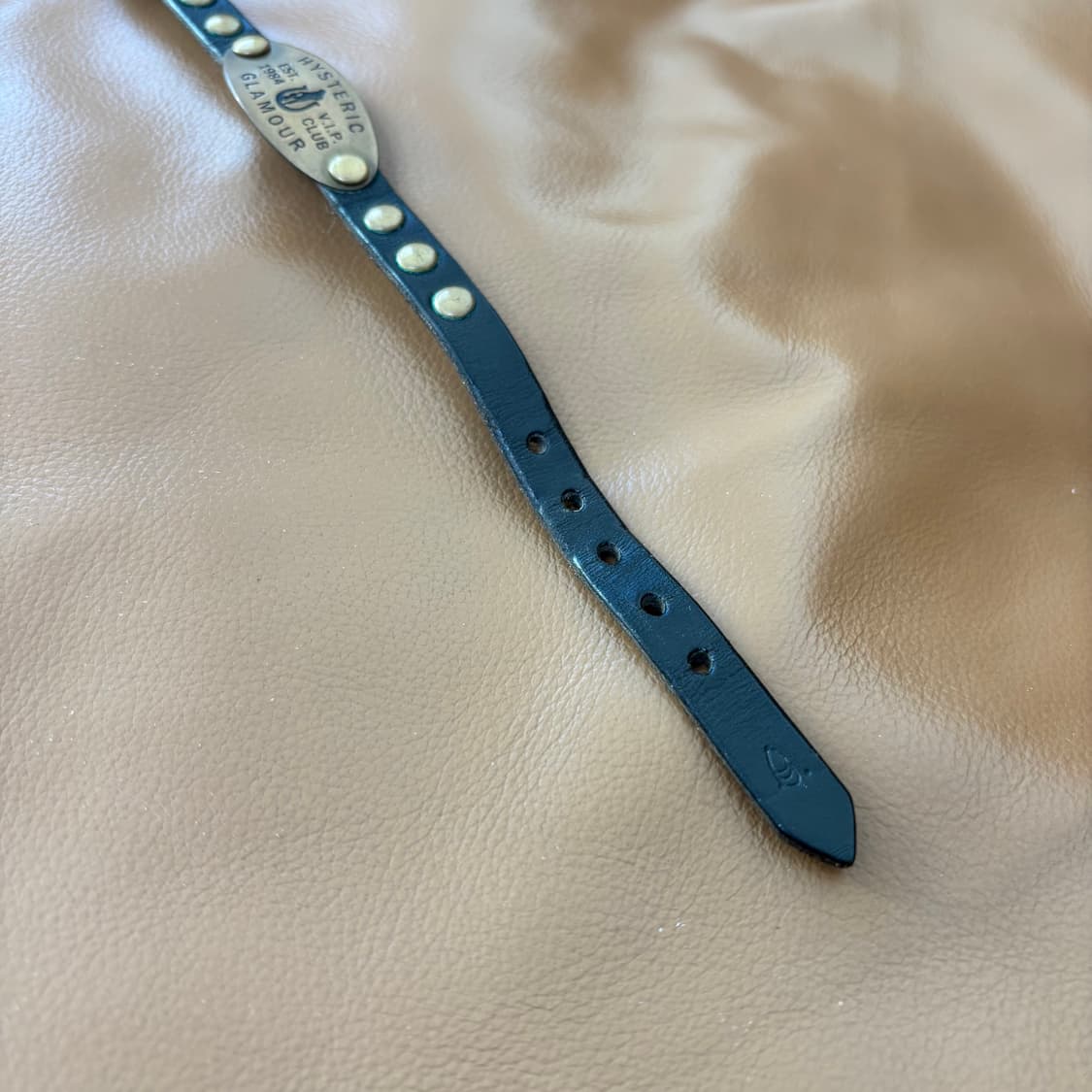 히스테릭글래머 이태리 레더 팔찌 도그태그 브레스 상품이미지4