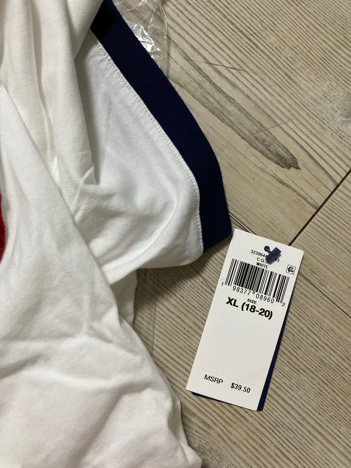 폴로 보이즈 베이스볼티 xl 새상품 상품이미지4