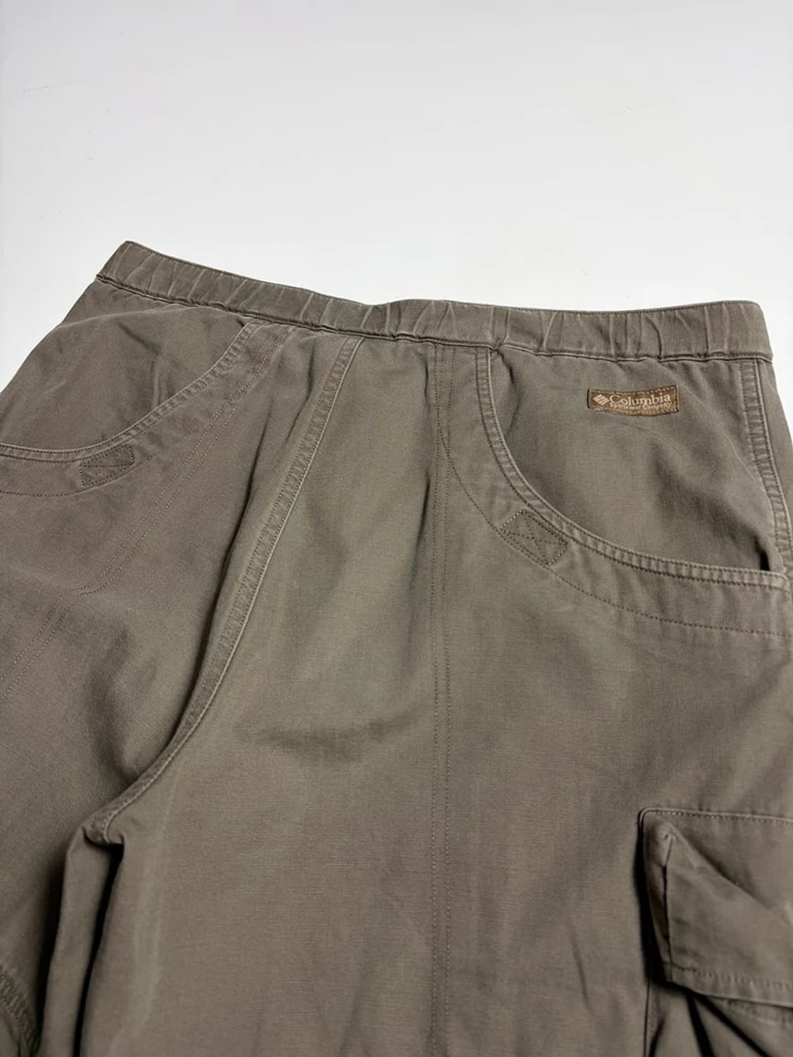 컬럼비아 90's 빈티지 밀리터리 카고 밴딩 반바지 R1840 상품이미지6