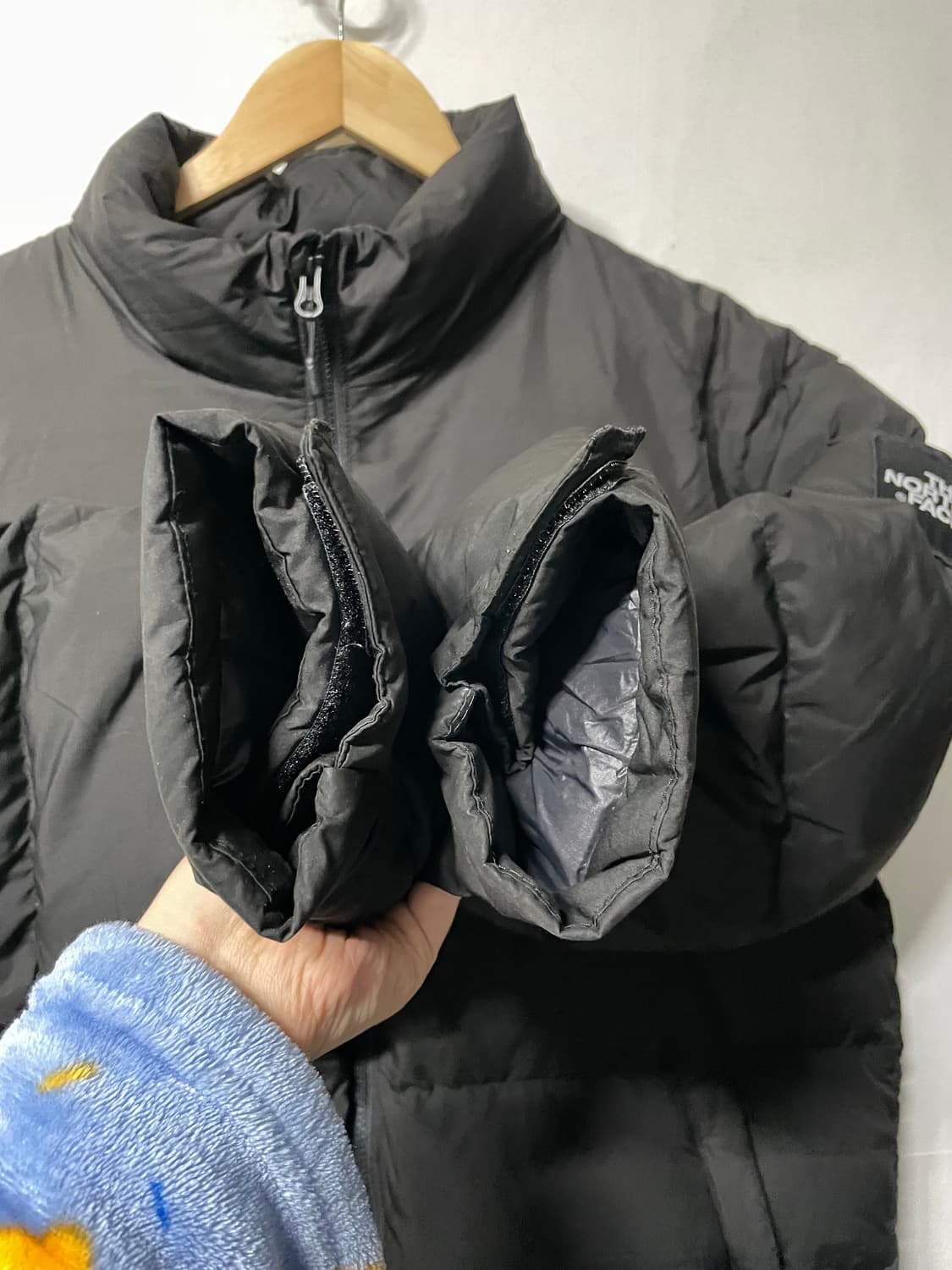 노스페이스 눕시 1992 블랙 해외판 XL 칸예착용모델 상품이미지5