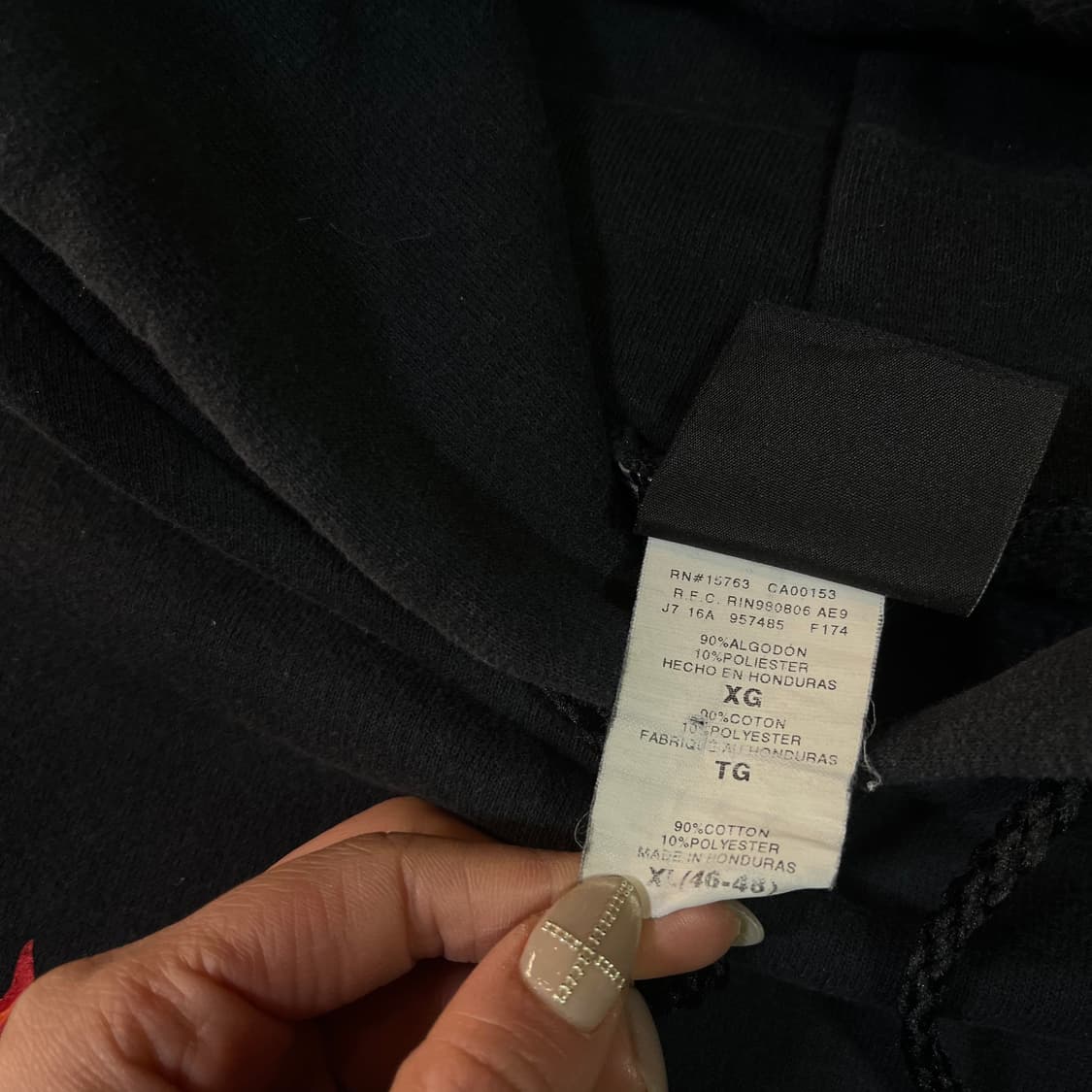 트레셔 빅로고 후드티 상품이미지4