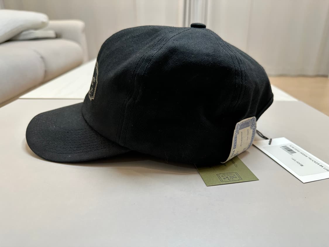 THE H.W.DOG&CO 트러커캡 블랙 40사이즈 도그앤코 상품이미지3