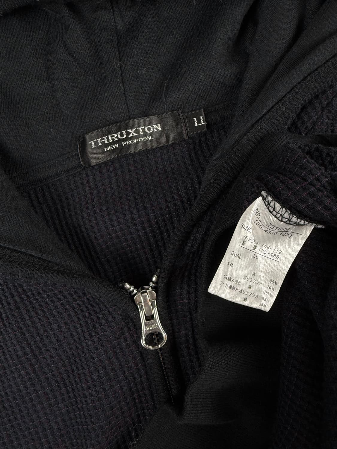 thruxton 와플 후드집업 상품이미지6