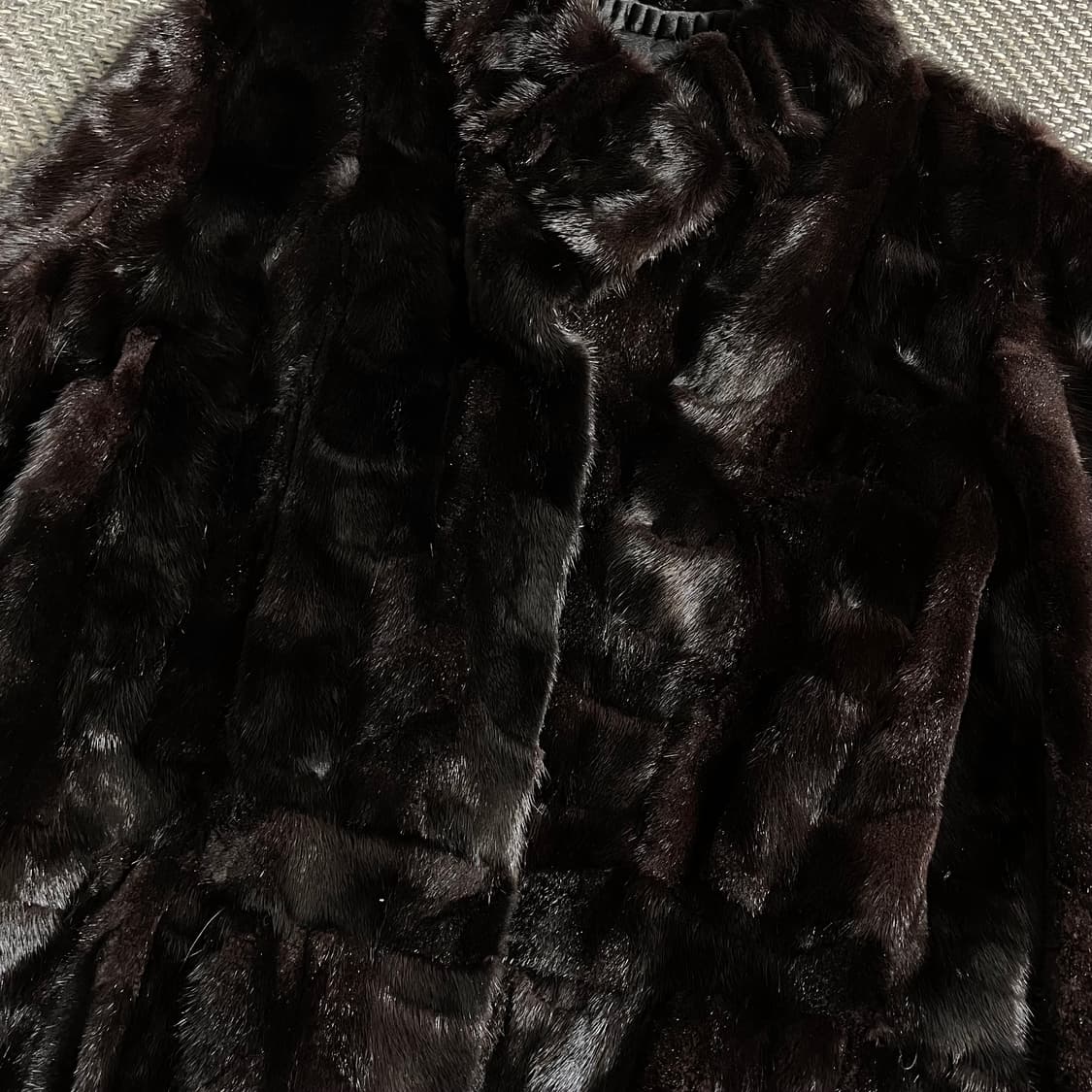 chatelaine 아카이브 우먼스 밍크 자켓 브라운y 4518 상품이미지5