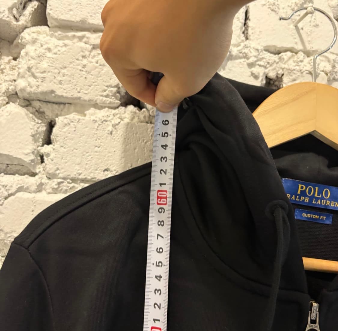 폴로 빅포니3 블랙 후드집업 판매합니다 상품이미지7