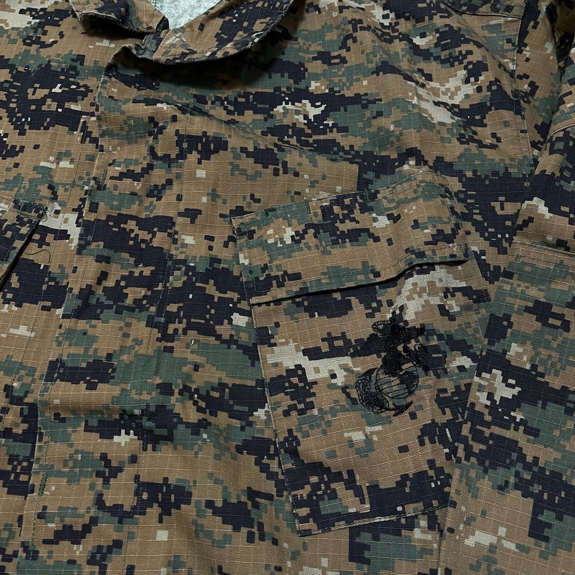 미해병대 미군 밀리터리 우드마펫 전투복 상하의 세트 M  상품이미지4