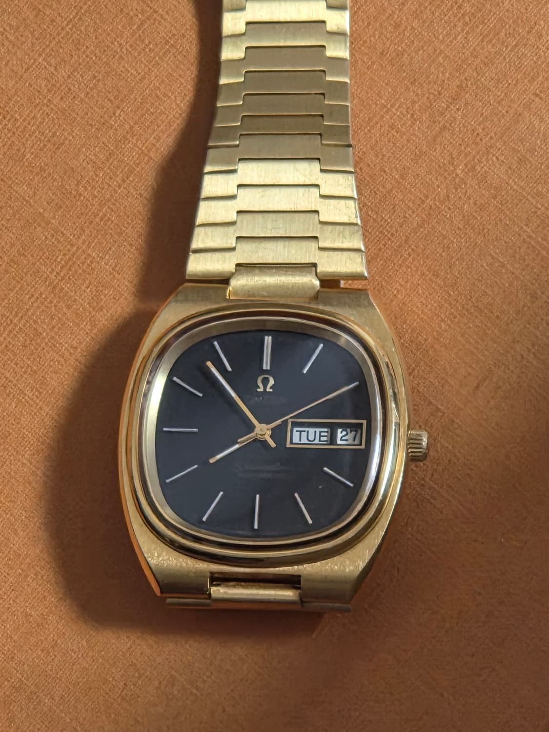 [정품] OMEGA 오메가 씨마스터 '테레비' 금장 오닉스 다이얼  상품이미지2