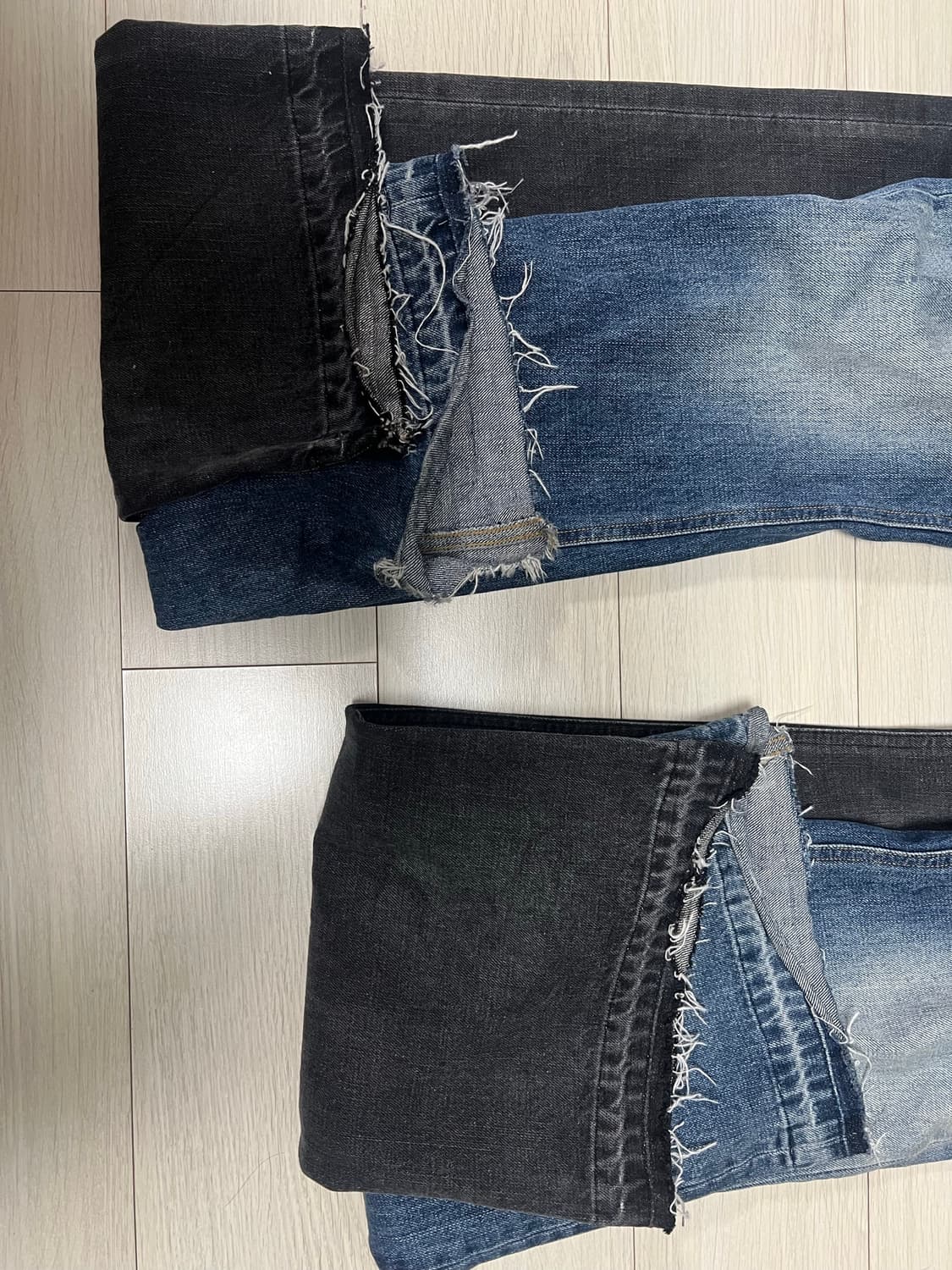 [M] 프라게 플레어진 블랙 상품이미지4