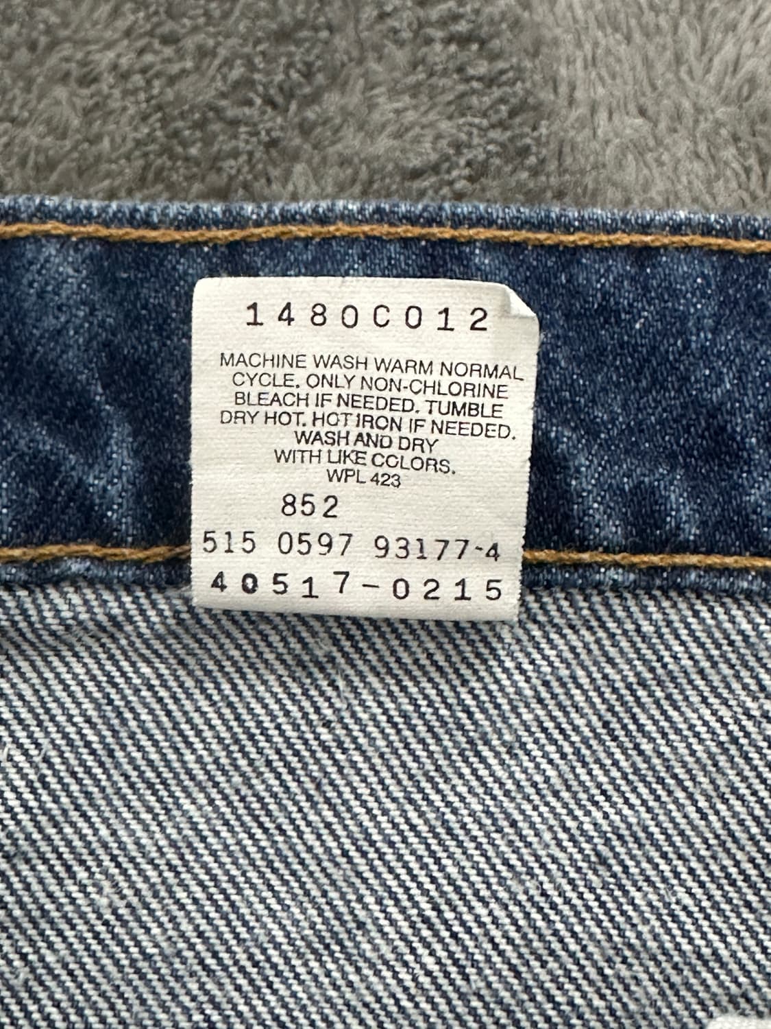 1997' Levi's 517 데님 팬츠 40x32 상품이미지10