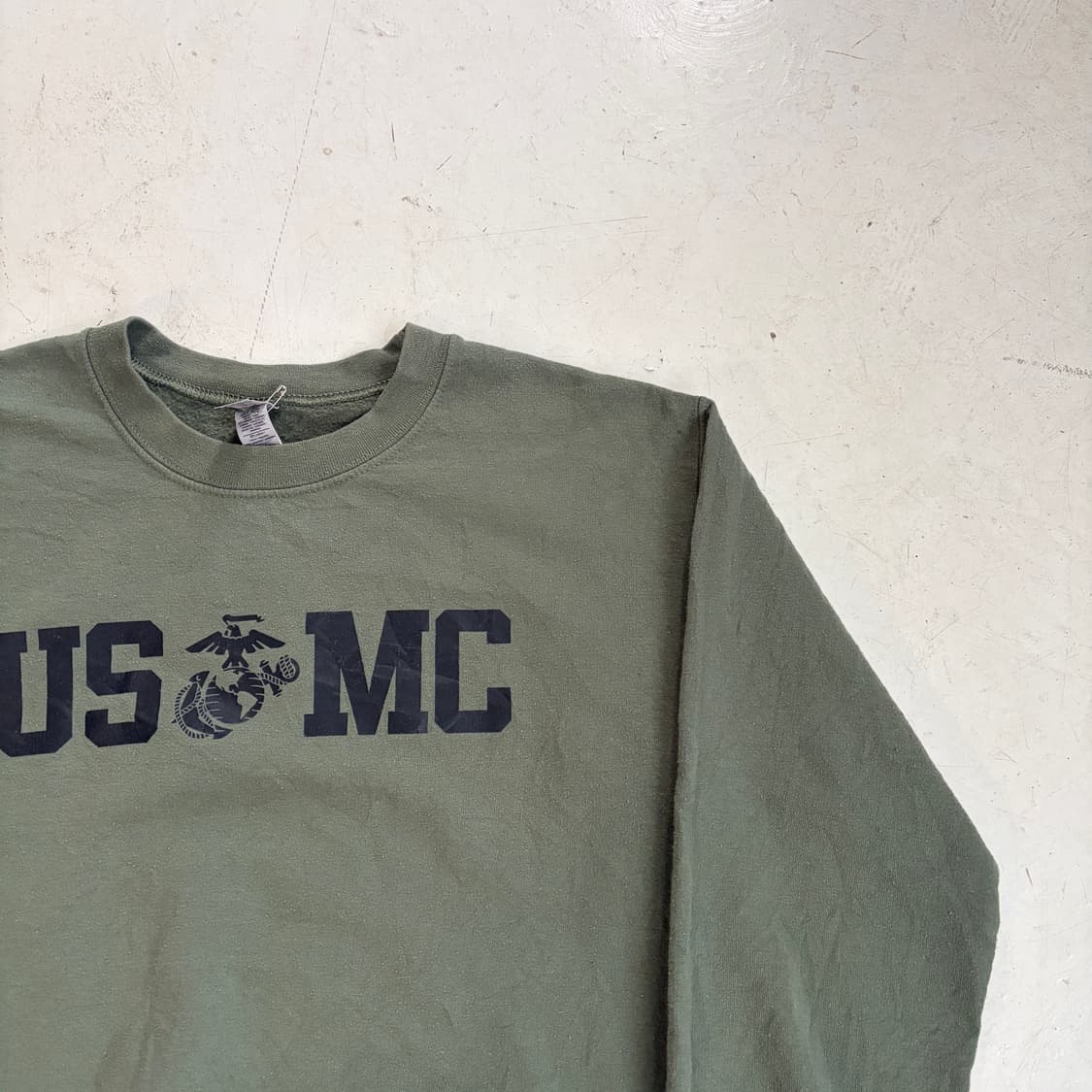 USMC 길단 빈티지 스웻셔츠 S 상품이미지2