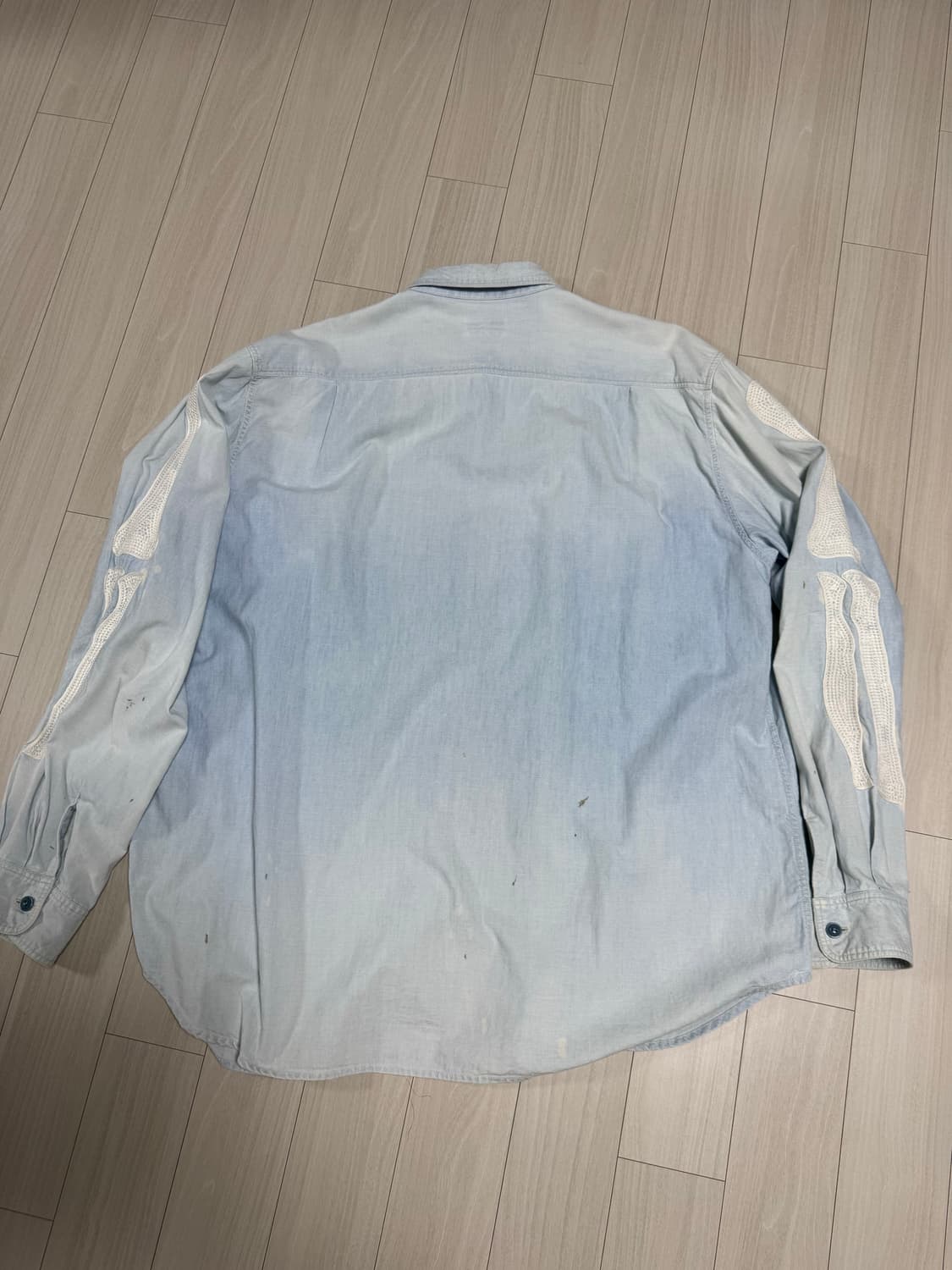 캐피탈 샴브레이 본 셔츠 5사이즈 판매합니다. 상품이미지8