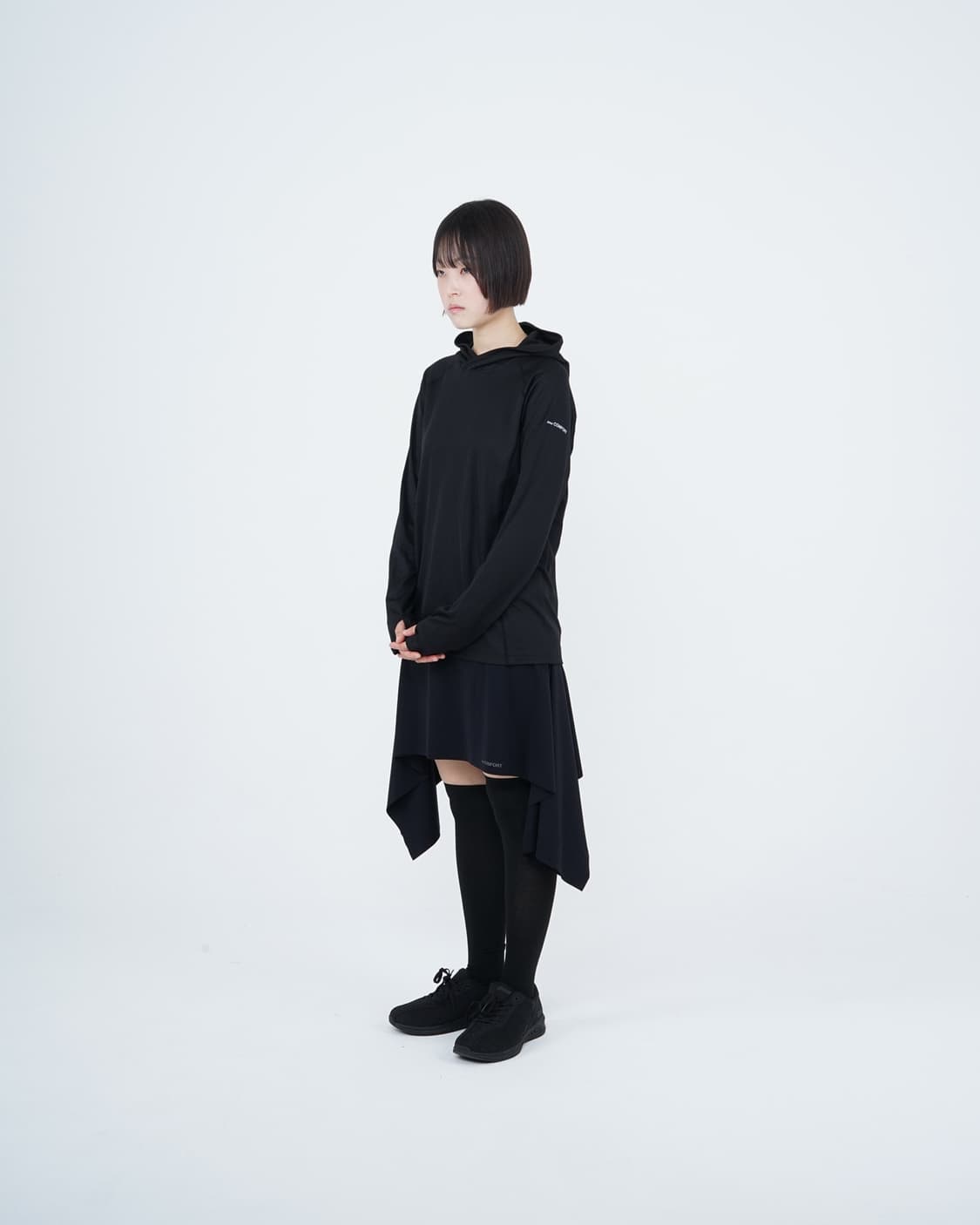 지초이컴포트 25-003 후드 블랙 2 상품이미지1