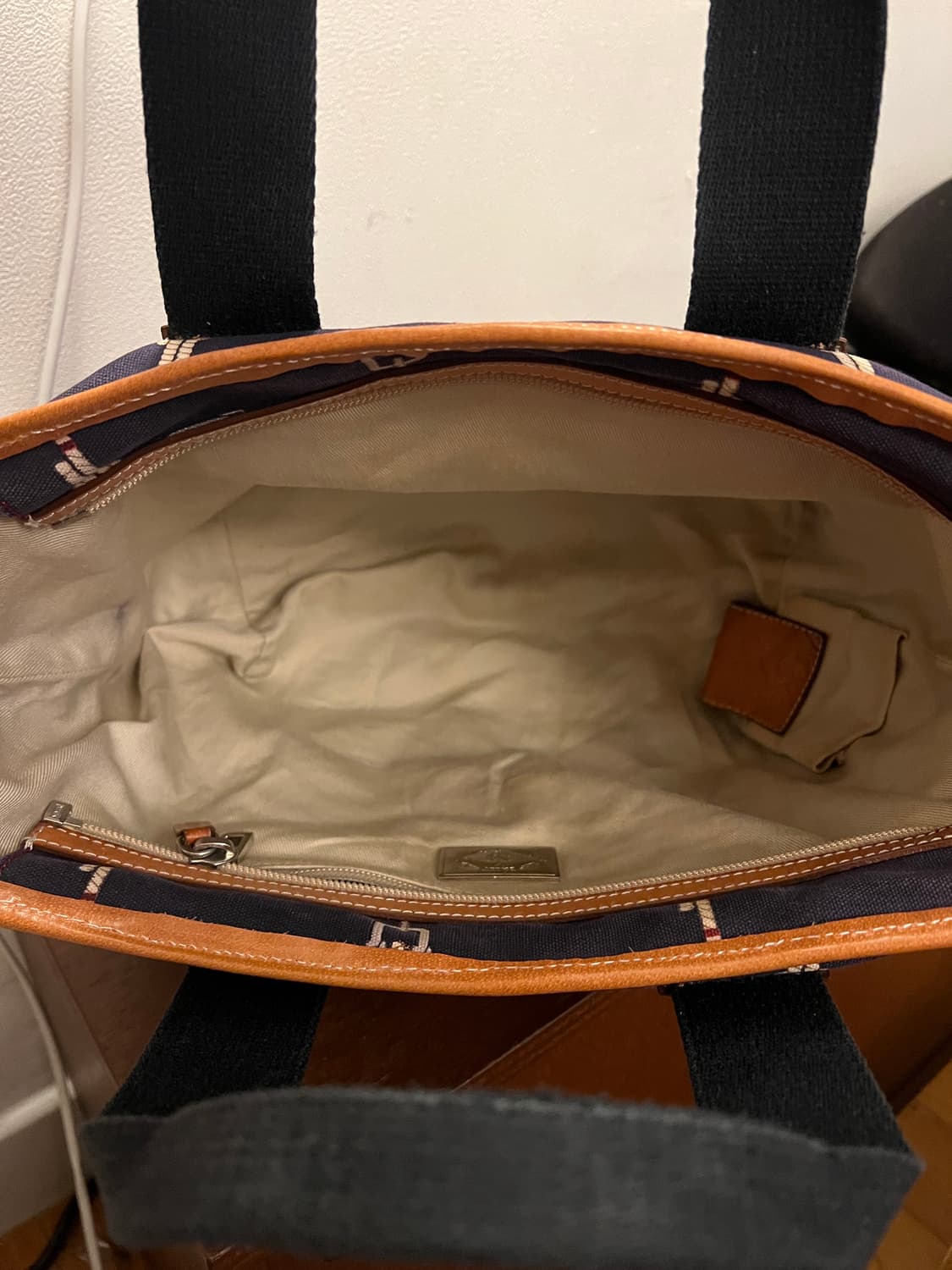 BALLY 발리 genuine leather 토트백 코튼백 상품이미지2