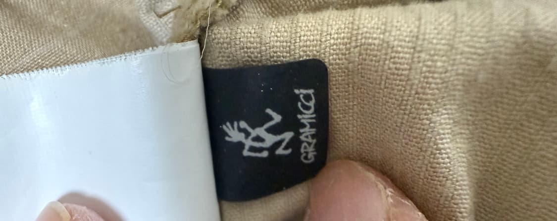 그라미치 코듀로이 루즈 테이퍼드 릿지 팬츠 치노 M 상품이미지9