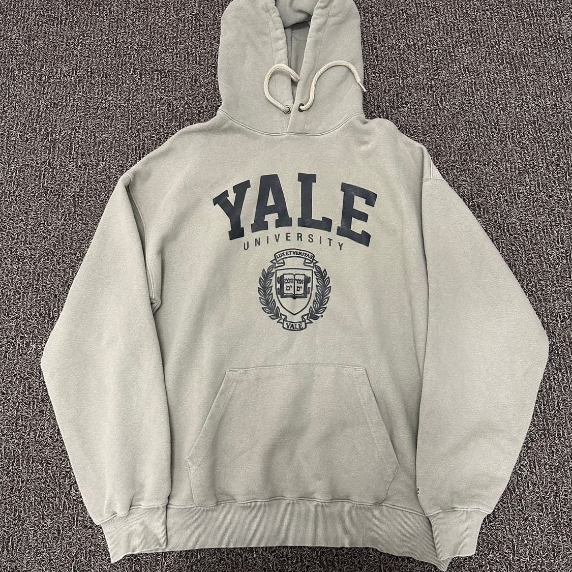 YALE 예일 후드티 카키 XL 상품이미지1