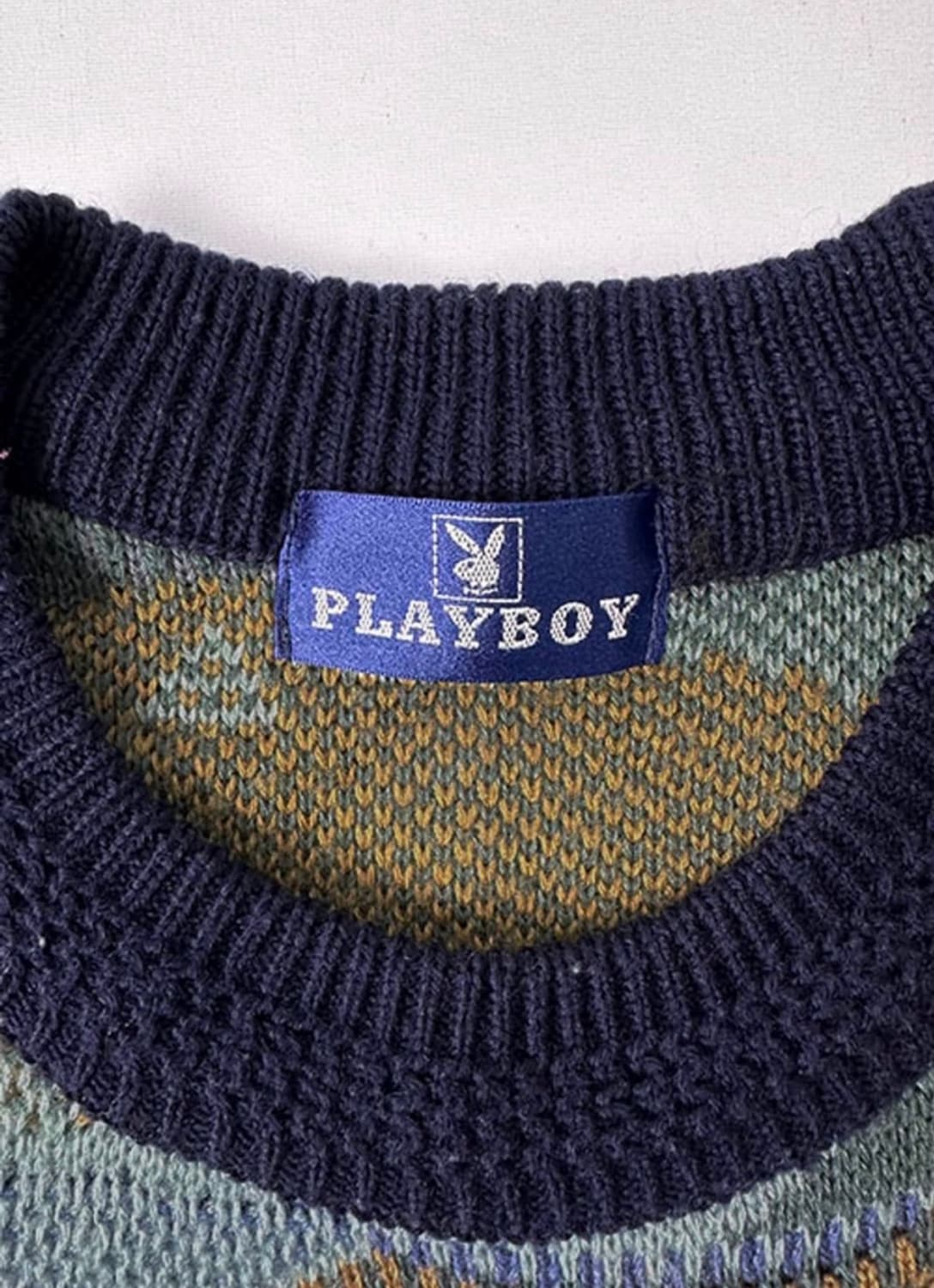 플레이보이 케이블 라운드 니트 상품이미지3