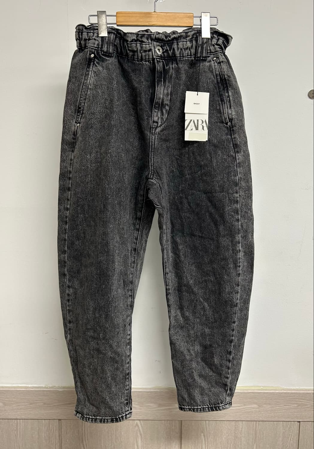 ZARA 워싱 데님 팬츠 38 상품이미지1