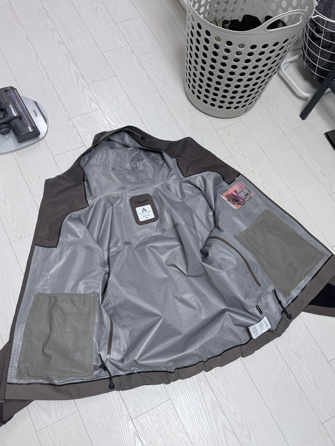 (XXL)ACG 스톰핏 ADV 고어텍스 미저리 릿지 자켓 아이언 스톤 상품이미지6