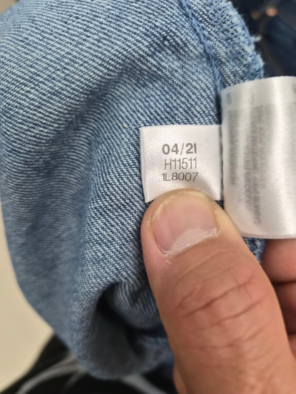 우먼 S) 아디다스 데님 트랙팬츠 팝니다 상품이미지5