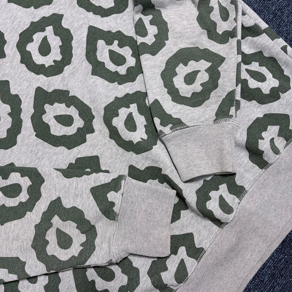 메종 키츠네 그레이 멜란지 마르코 플레임 맨투맨 상품이미지2